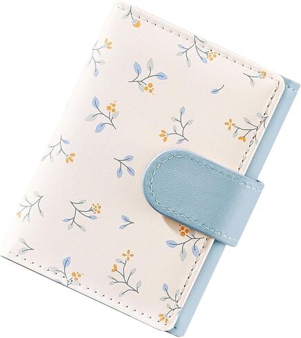 Small Wallet for Women Cute Slim Trifold Wallet Floral Card Holder Mini Purse with ID Window in Saudi Arabia