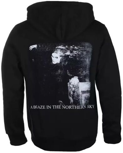 سترة Darkthrone الرجالية A Blaze In The Northern Sky بسحاب أسود | بضائع مرخصة رسميًا in Kuwait