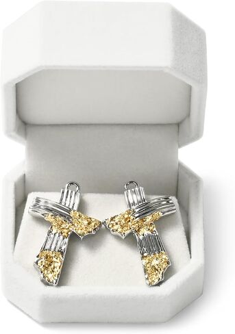 White Velvet Earring Gift Box, Jewelry Stud Case for Wedding Valentine's Day in Saudi Arabia