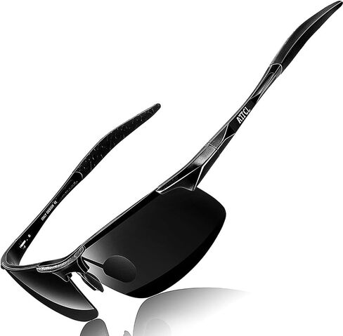 ATTCL Men's Fashion Driving Sport Polarized Sunglasses for Men Fishing - Al-Mg metal Ultralight in Saudi Arabia