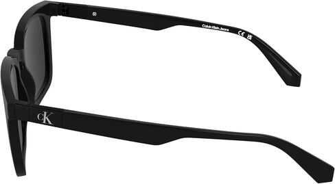 Calvin Klein Jeans Men's Sunglasses CKJ26603S - Black with Solid Grey Lens in Kuwait