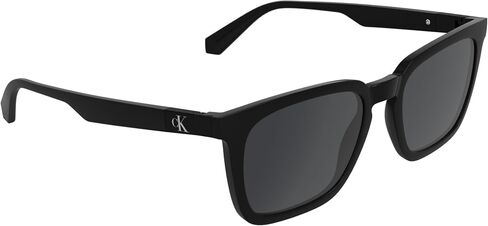 Calvin Klein Jeans Men's Sunglasses CKJ26603S - Black with Solid Grey Lens in Kuwait