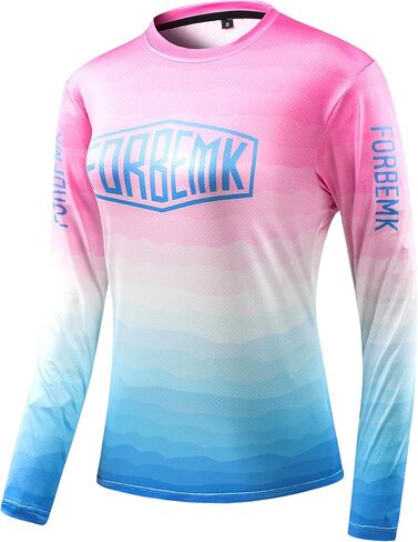 Women Cycling Jersey Mountain Bike Motocross Long Sleeve Shirt Downhill Tops in Saudi Arabia