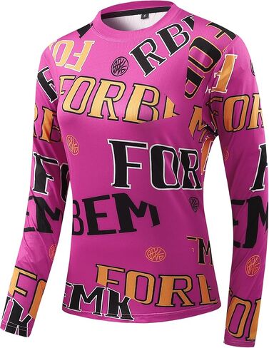 Women Cycling Jersey Mountain Bike Motocross Long Sleeve Shirt Downhill Tops in Saudi Arabia