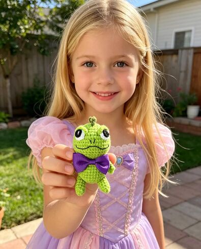 Chameleon Crochet Keychain Handmade, Chameleon Lizard Gifts Cute Crochet Accessories for Backpack Bag Charm in Saudi Arabia
