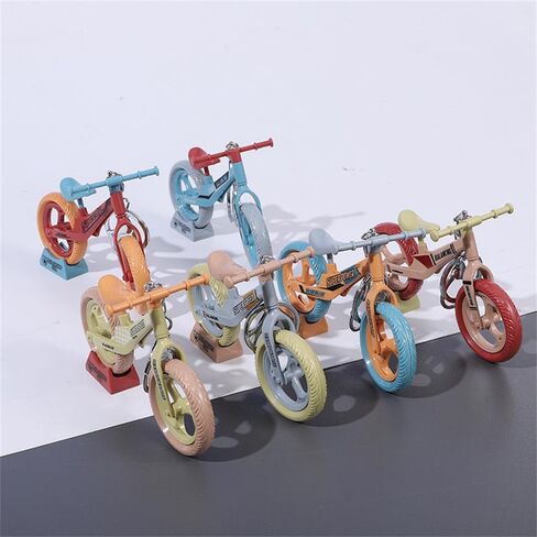 Funny live Movable Bicycle Keychain, Bicycle Model Ornament, Cute Pendant, Creative Gift for Cycling Enthusiasts in Kuwait