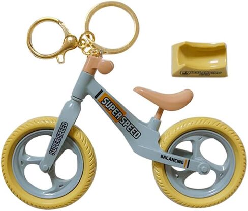 Funny live Movable Bicycle Keychain, Bicycle Model Ornament, Cute Pendant, Creative Gift for Cycling Enthusiasts in Kuwait