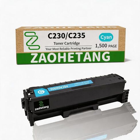 Remanufactured C230 C235 Toner Cartridge # 006R04386 Compatible for Xerox C235/DNI C230/DNI Color Multifunction Printer(Yellow) in Kuwait