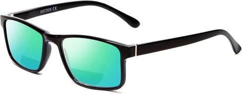 Calabria Polarized BiFocal Reading Sunglasses Mens Womens Trendy Bi-Focal Sun Glasses Readers Stylish Fashion Spring Hinged in Kuwait