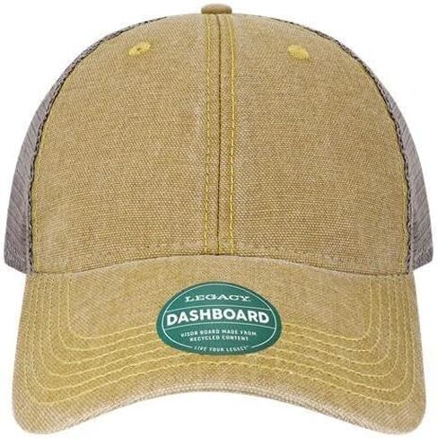 Legacy DTA Dashboard Trucker Cap Adjustable Mesh Snapback Hat, Single or Bulk Blank Packs in Kuwait