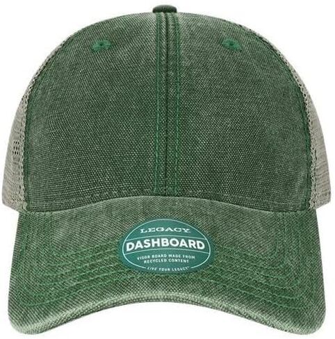 Legacy DTA Dashboard Trucker Cap Adjustable Mesh Snapback Hat, Single or Bulk Blank Packs in Kuwait