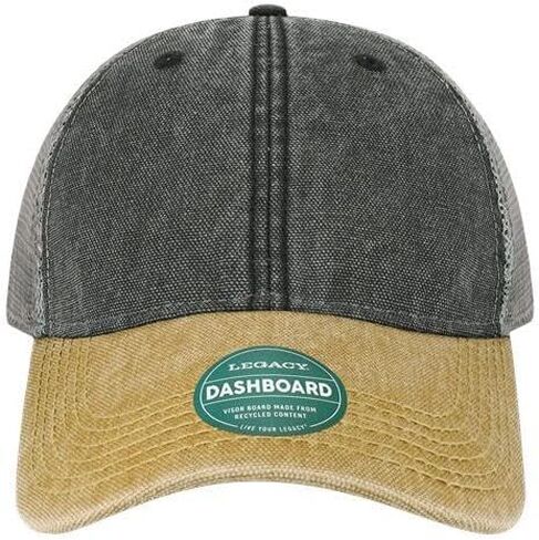 Legacy DTA Dashboard Trucker Cap Adjustable Mesh Snapback Hat, Single or Bulk Blank Packs in Kuwait
