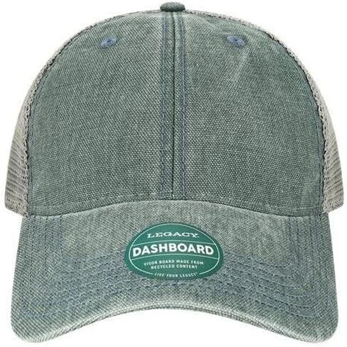 Legacy DTA Dashboard Trucker Cap Adjustable Mesh Snapback Hat, Single or Bulk Blank Packs in Kuwait