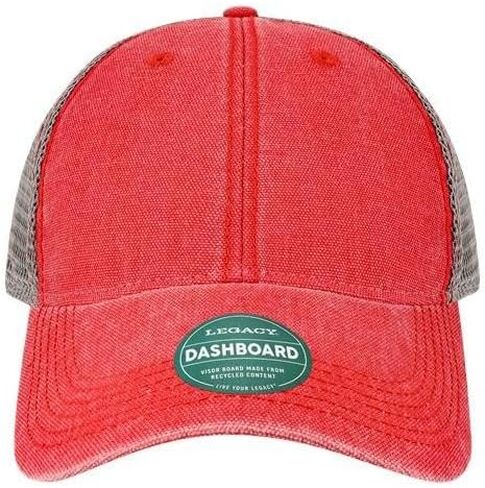 Legacy DTA Dashboard Trucker Cap Adjustable Mesh Snapback Hat, Single or Bulk Blank Packs in Kuwait