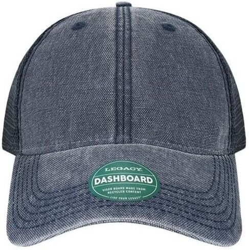 Legacy DTA Dashboard Trucker Cap Adjustable Mesh Snapback Hat, Single or Bulk Blank Packs in Kuwait