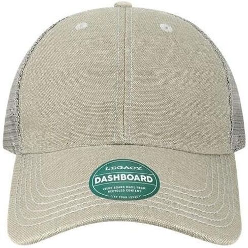 Legacy DTA Dashboard Trucker Cap Adjustable Mesh Snapback Hat, Single or Bulk Blank Packs in Kuwait