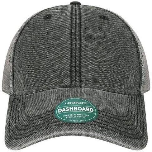 Legacy DTA Dashboard Trucker Cap Adjustable Mesh Snapback Hat, Single or Bulk Blank Packs in Kuwait