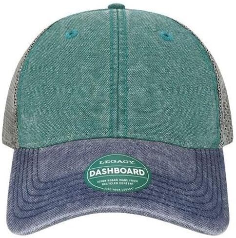 Legacy DTA Dashboard Trucker Cap Adjustable Mesh Snapback Hat, Single or Bulk Blank Packs in Kuwait