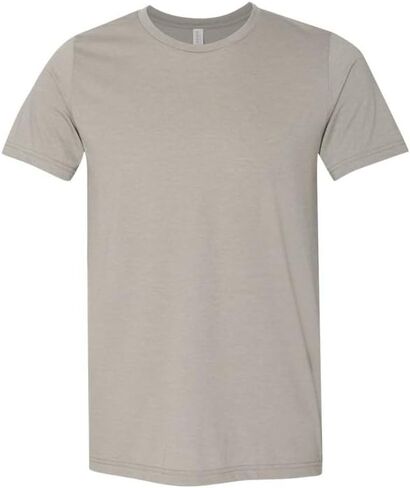 BELLA+CANVAS Adults Unisex Heather CVC T-Shirt in Kuwait