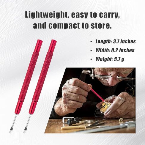 5PCS Watch Hands Repair Tool Kit with Puller, Removers Lever Minute Second Removal, Hand Pressers Pusher, Watch Hand Professional Setting Removal Tool in Saudi Arabia