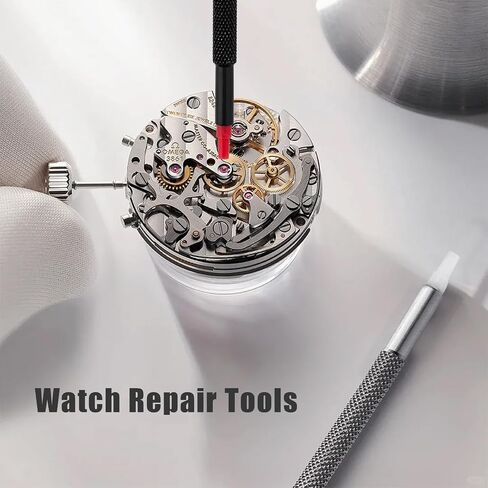 5PCS Watch Hands Repair Tool Kit with Puller, Removers Lever Minute Second Removal, Hand Pressers Pusher, Watch Hand Professional Setting Removal Tool in Saudi Arabia