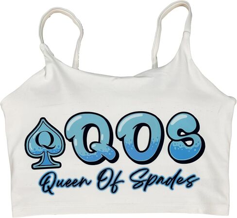 QOS Queen of Spades Sports Bra, Padded Color Options in Saudi Arabia