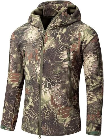 Tactical Coat Combat Camouflage Outdoor Hoody Softshell Jacket in Kuwait