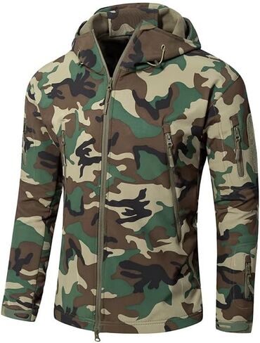 Tactical Coat Combat Camouflage Outdoor Hoody Softshell Jacket in Kuwait