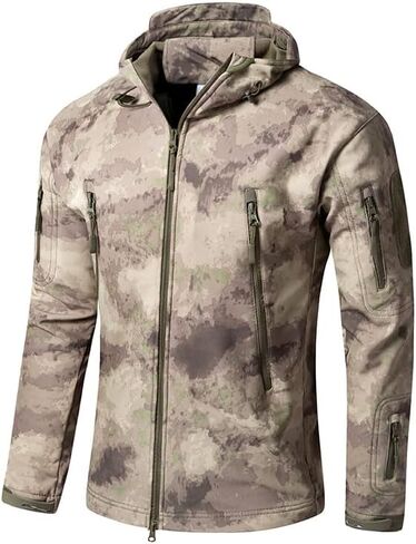 Tactical Coat Combat Camouflage Outdoor Hoody Softshell Jacket in Kuwait