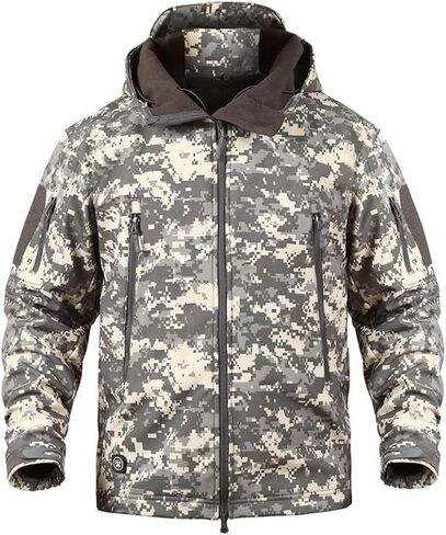 Tactical Coat Combat Camouflage Outdoor Hoody Softshell Jacket in Kuwait