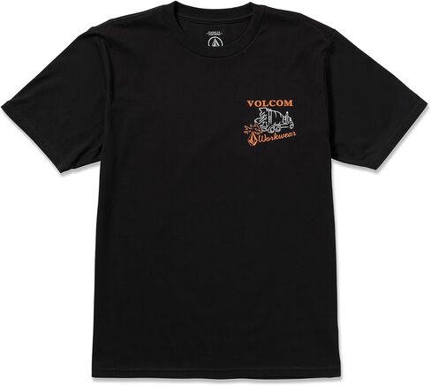 Volcom Men's Short Sleeve Workwear T-Shirt – Heavyweight Cotton Durable Tee in Kuwait