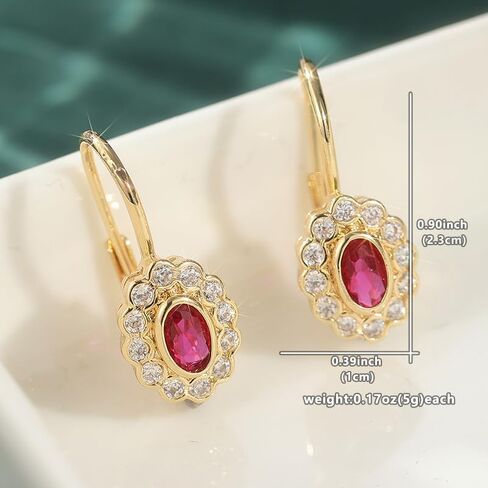 Luxurious and Elegant New Fashionable Golden Geometric Pendant Earrings for Women Synthetic Zircon Fashion Wedding Earrings Exquisite Daily Jewelry in Kuwait