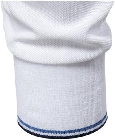 Mens Polo Shirts Long Sleeve Comfort Cotton Polo Shirt Casual Tops in Saudi Arabia