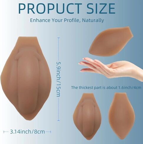 Men Enhancing Underwear Cup Silicone Bulge Enhancer Self-sticking Underwear Bulge Enhancer Pad for Swimming Boxer Brief Nude in Saudi Arabia