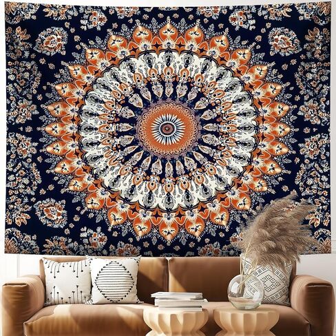 NYZE Mandala Tapestry Wall Hanging Hippie Bohemian Wall Decor Wall Art Indian Tapestries Boho Home Decoration for Bedroom Living Room Dorm 59x 51 in in Saudi Arabia