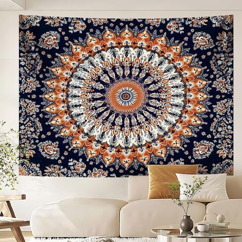NYZE Mandala Tapestry Wall Hanging Hippie Bohemian Wall Decor Wall Art Indian Tapestries Boho Home Decoration for Bedroom Living Room Dorm 59x 51 in in Saudi Arabia