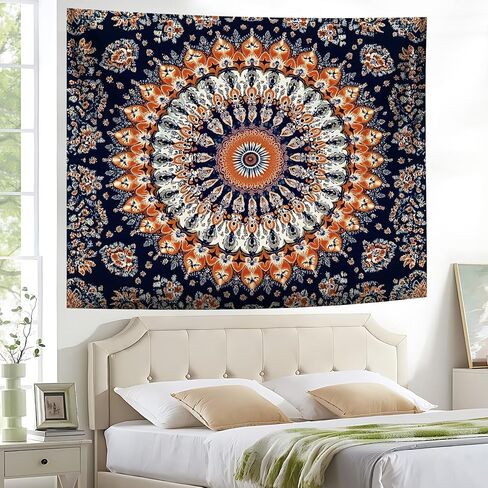 NYZE Mandala Tapestry Wall Hanging Hippie Bohemian Wall Decor Wall Art Indian Tapestries Boho Home Decoration for Bedroom Living Room Dorm 59x 51 in in Saudi Arabia