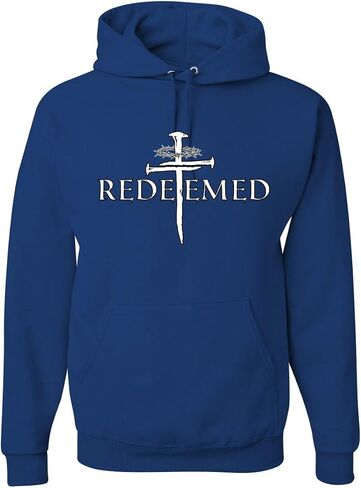 سترة Wild Bobby Reded Cross Jesus Christ Nails الملهمة للإيمان المسيحي للرجال والنساء والأطفال in Kuwait
