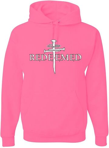 سترة Wild Bobby Reded Cross Jesus Christ Nails الملهمة للإيمان المسيحي للرجال والنساء والأطفال in Kuwait