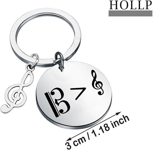 HOLLP Funny Viola Gift Violist Jewelry Keychain Gift for Viola Player in Kuwait
