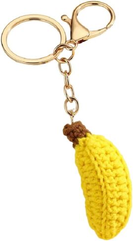Cute Rhinestone Cherry Fruit Keychain Shiny Strawberry Lemon Cherry Keyring Keychain for Women Car Key Ornaments in Saudi Arabia