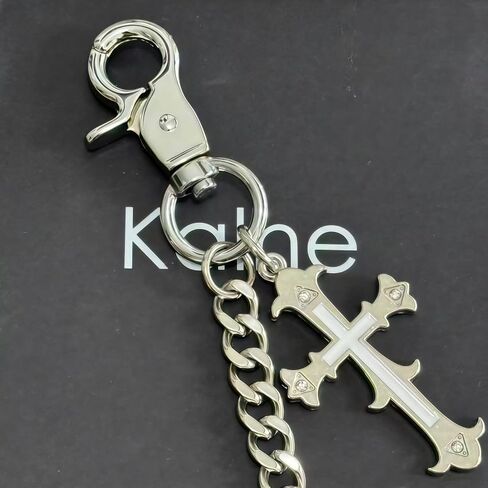 Cross Pendant Wallet Chain, stainless steel pant chain Jean Chain Accessory in Saudi Arabia