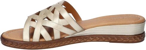 Easy Street Tuscany Edda Women's Sandal, 9 B(M) US, Champagne in Kuwait