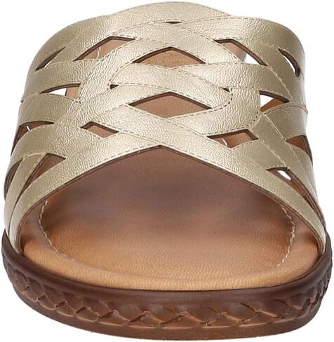 Easy Street Tuscany Edda Women's Sandal, 9 B(M) US, Champagne in Kuwait