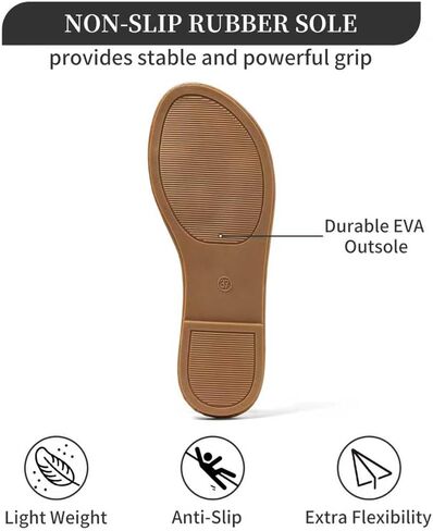 Women's Flat Sandals, Comfort Slip-On Beach Slides with Soft Footbed, Open-Toe White Summer Sandals for Walking Vacation in Saudi Arabia