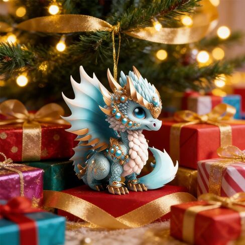 Dragon Ornaments Chinese New Year Ornament Home Decor Gifts Hanging for Car in Kuwait