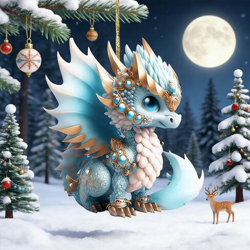 Dragon Ornaments Chinese New Year Ornament Home Decor Gifts Hanging for Car in Kuwait
