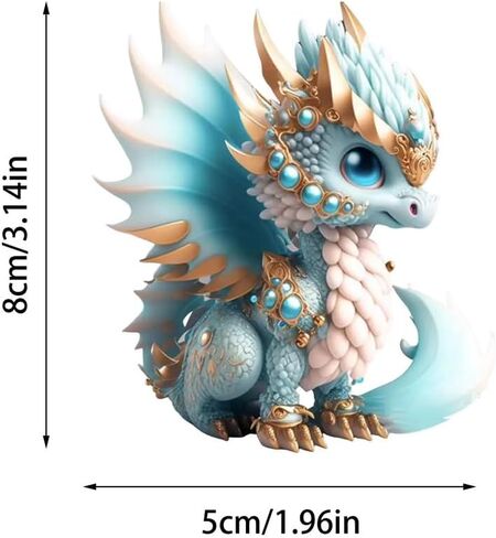 Dragon Ornaments Chinese New Year Ornament Home Decor Gifts Hanging for Car in Kuwait