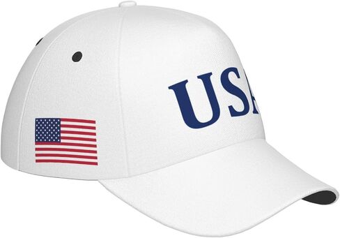 USA Baseball Cap American Flag hat Adjustable Sportswear Trucker Hat for Men Women Adults in Saudi Arabia