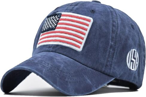 USA Baseball Cap American Flag hat Adjustable Sportswear Trucker Hat for Men Women Adults in Saudi Arabia